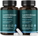 Potent Lumbrokinase 补充(120 services) 40mg/Servicing(Max活动-80万个单位) - Lumbrokinase Enzymes for Energy Support, Digestion, Cognition & Gut Health - 类似于Nattokinase