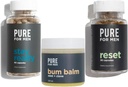 纯洁的男性保持准备纤维( 120 个计数), Bum Balm & 重置( 30 个计数) Bundle