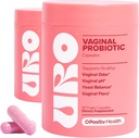 O Positiv URO 妇女阴道避孕药 PH 与前生素和乳腺杆菌的平衡 阴道健康补充 - 促进健康阴道阴道和阴道花,60 Call of 2