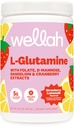 Wellah L-Glutamine 草莓柠檬汁火焰(50种服务) - 5g L-Glutamine Per Service, Sweeted with Stevia