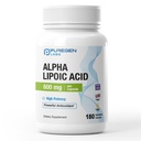纯原实验室 Alpha Lipoic Acid 600 mg [高概率] 总360 Vegie Caps, 抗氧化剂支持 → 无有害添加剂 → 非GMO, NO Gluten和乳制品, 每卡普尔600毫克 - 美国制造 - 2包