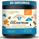 Sandhu's Grass Fed Bovine Colostrum Powder for Human, Adults 30 services (Pack of 1) 牛增益 QQ GUT健康高IgG 豁免与肌肉复苏支持 QQ 不受欢迎的男与女