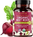 USDA Plant.O Premium Organical Beet root plates [350mg Beets Powder] with Black Pepper for extra 吸附 - 硝氧化物补充剂