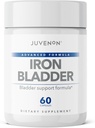 Juvenon Iron Bladder - 健康Bladder功能的草药补充剂 - 与南瓜种子提取,索伊格姆提取,Saw Palmetto的失禁支持