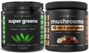 NutraChamps 超级绿和超级蘑菇:绝顶脑,Gut & Body Boost