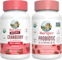 MaryRuth Organics Cranberry & Probiotic Gummys (草莓) ^ USDA有机,清洁标签项目 校对:Soup