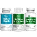 VITAMIN SOLUTIONS 夜间脂肪燃烧器、热致体重损失和尿液水药 -- -- 男女代谢药和保留水药