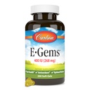 Carlson - E-Gems,400 IU,心脏健康与最佳健康,抗氧化剂,200软凝胶