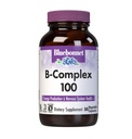 蓝本网 营养 B 综合体 100 蔬菜卡普尔, 完整全谱, 维生素B6, B12, 生物素, 福拉特, 维加恩, 蔬菜, 格鲁滕自由, 豆类, 牛奶自由, 科舍尔, 50 蔬菜卡普尔