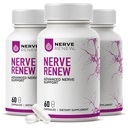 NERVE RENEW 高级神经支持 - 300mg 稳定 R-Alpha Lipoic Acid,维生素B 复合体, Benfotiamine, 草药用于快速动作支持