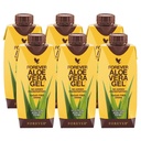 永生 - Aloe Vera Gel - 99.7% 纯内叶 - Aloe Vera 汁 - 防腐-无防腐 - 11.15 fl oz (Pack of 6)