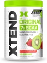 Xtend Natural Zero BCAA 粉末草莓 Kiwi Splash 不含人工甜甜品,Flavors,以及化学Dyes → 含氨基酸的劳动后饮料 → 7g BCAAs → 25 服务品