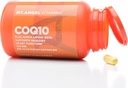 Mt. Angel Vitamins CoQ10 100mg Plus Alpha Lipoic Acid, Coenzyme Q10 的高级吸收天然补充形式,配有 ALA, 30 植物卡普尔