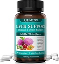 牛奶硝酸盐补充剂 - Liver Detox Cleanse Formula Herbal Liver 与牛奶硝酸盐,丹德利翁根,阿蒂科克,Turmeric, Astragalus 为利弗健康, 90 Capsules 支持