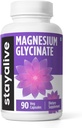保持活性化甘油酸镁500mg,高吸附度,90Capsules,100%纯甘油酸钾,对男女的超强镁补充剂,Non-GMO和Gluten免费药丸