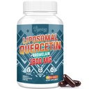 Liposomal Quercetin Phytosome, 含有布洛梅因的 Quercetin, 锌和维生素C, 生物活性 植物复合体, 20X 高等吸收 - 60 软胶