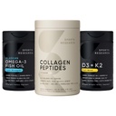 运动研究 ® 多维他明包 - Omega 3 + 维生素 D3 K25000iu + Collagen Peptides