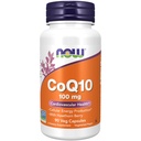 Now Foods Supplies, CoQ10 100 mg with Hawthorn Berry, 药品级, 发酵产生的全转式, 90 Veg Capsules