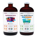 LIQUIDHEAALTH 最佳混合Glucosamine Chondroitin补充品和每日多矿物多维特敏盒供男女使用 -- -- 海纹矿物、骨骼和联合健康、免疫支持 -- -- 在美国制造,非GMO