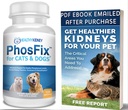 PhosFix for Cats & Dogs: Phosphorus Binder for Cats & Dogs 支持正常的磷水平和肾功能,Chitosan用于恢复肾健康自然. 特别不动产补编