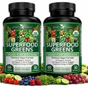 植物园 2-Pack 有机超食品 绿色、水果和蔬菜补充剂 富含维生素和抗氧化剂的 Alfalfa, Beet Root & Tart Cherry to Boost Energy, 豁免和古特健康, 120 Ct