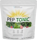 高级生物营养素 Pep Tonic 粉末超级食品公式 50 水果、蔬菜、草药和超级食品 - Vegen,蔬菜 - 9.84 OZ - 279 g