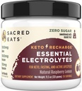 Keto Electrolyte Powder & Hydrition Supplement → 1000mg Potassium & Sodium, 150mg Magnesium → 无糖 & Stevia, Sweeted with Monk Fruit Only → 天然莓柠檬(30 services)