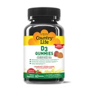 乡村生活 维生素D3 Gummys – 1 000 IU Cholecalciferol, 60 Counter – 支持骨和免疫健康 – 蔬菜,无葡萄糖,草莓和橙色火焰 – Pectin- based, no 人工甜菜