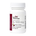 Bariatric Advantage B-12 速溶剂,维生素B12 1000 mcg 补充剂,以200 mcg的叶酸快速熔化 营养支持 - Black Cherry, 30 Count