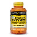 MASON NATURAL Planet 超强消化酶与溴化物,乳酶,Papain & Protease - 支持健康消化和可降低布洛丁,60卡普尔