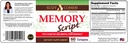 Suzy Cohen Memory Script with Lions Mane, Phosphatidylserine, Green Tea Excert and Ginkgo - 聚焦的大脑支持补充 - Notropic Capsules 用于认知,更快的召回和Mood