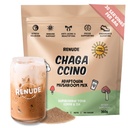 Renude Chagaccino - Chaga 蘑菇粉, 蘑菇咖啡 与适应原体,自然能源和免疫支持的混合, Vegan, Keto, Zero Calorie 蘑菇 混合粉 - 30种服务