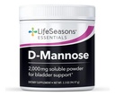 LifeSeasons D-Mannose Powder - 快动作UTI救济 - 尿道切除健康补充 - 支持微浮拉和酶的健康水平 Bladder不适 - 45 服务