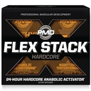 PMD Sports Flex Stack Hardcore 24 Hour 健康堆积物,用于增强肌肉质量,增强强度,降低疼痛,利比多和休息 - Methy Andro Hardcore 90 Capsules, Z-Test 90 Capsules