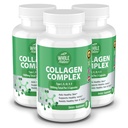 多科拉根蛋白酶补充剂-1800mg 科拉根复合物类型 I, II, III, V, X - 联合支持, 健康头发, 皮肤, 钉子, 美容维生素, 100%自然, 非GMO 270ct(3)