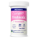 用于妇女阴道和尿道健康的Ezymedica SubCulture Probiocts, 5亿 CMFU, 支持Immune + 消化性健康与规律, 30个计数