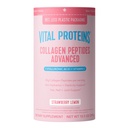 重要蛋白质Collagen Peptides高级,含Hyaluronic酸和维生素C的水解Peptides-草莓柠檬火药,10.5oz