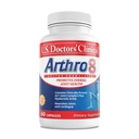 美国医生临床Arthro8 -- -- 医生 -- -- 拟联合补充品+Hyaluronic Acid + Turmeric & Collagen,用于灵活性、流动性、强卡片 -- -- 60卡普尔 -- -- 15/30日供应