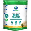 BioTrust 低碳蛋白粉 – 天然和美味 Whey & Casein Blend from Grass-Fed Hormone Free Cows – 非 GMO, Soy Free, Gluten Free, Hormone Free (Vanilla) (原始内容存档于2018年).