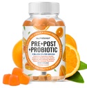 女性男子和孩子的亲生和后生蛋白(Prebiotic Probiotic and Postbiotic Gummys for Men and Kidren) 儿童 - 高概率 5亿 CMU - 无糖和无糖