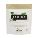 蛋白粉 香草豆 - 20g of Vegan,植物蛋白混合剂 - 非GMO, Non-Dairy, Gluten-free - 3.5g of BCAAs - 9 基本氨基酸 - 15日供应 - 1袋,15种服务