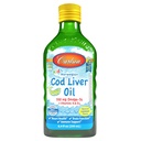 Carlson - Kid's Cod Liver Oil, 550 mg Omega-3s, 维生素A & D3, 野挪威, 柠檬, 250 mL