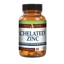 Suzy Cohen Chelated Zinc 补充品 - 60 Capsules Gentle 在胃部 - 锌用于健康细胞生长和DNA形成 - 支持健康免疫功能和皮肤健康