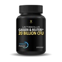HMX 乳酸甘油(Gasseri & Reuteri)+ 20亿 CMU Plus 有机先质和先质 - 亲生补充剂 - 美国制造 - 非GMO - 性能驱动延迟释放 Capsule