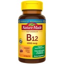 Nature Made Vitamin B12 1000 mcg, Easy to Take sublantic B12 for Energy Detabolism Support, 50 糖无快溶片, 50日供应