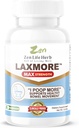 ZEN Life HERB LAXMORE I Poop More Max 力量 100%自然植物补充剂(60 Capsules)