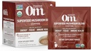 OM MUSHROOM SUPERFOOOD Coffee Blend – 有机阿拉伯与狮子马内,科迪塞普斯,雷希,土耳其泰尔和金戈比洛巴 – 支持能源,焦点和精神清晰度 – 单一服务包(10个计数)