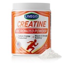 Creatine,Creatine Monohydrate Keto 友好型,无味型 - 支持肌肉,细胞能和认知型 - 17.63 Oz(500g) - 100 services (500g)
