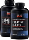GNC AMP Creatine HCl 189,目标肌肉构建与恢复补充,快速吸收性能混合,480计