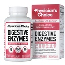 物理学家的CHOICE 消化酶——多酶,有机先生素和消化健康与古特健康(Probiotics for Digestive Health & Gut Health)——食用时间不适救济与布洛廷——双重行动方法——180 CT